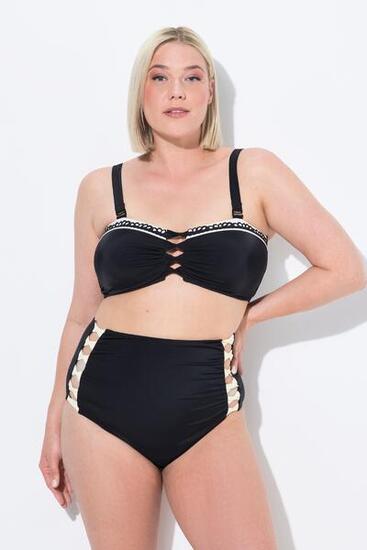 Dames Bikini sierbandjes zachte cups verstelbare bandjes hoge taille