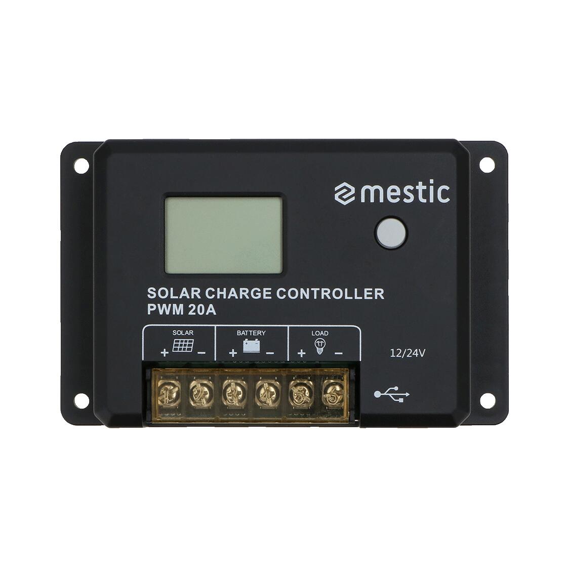 Mestic Solar Controller PWM MSC-2020 20A 1/4