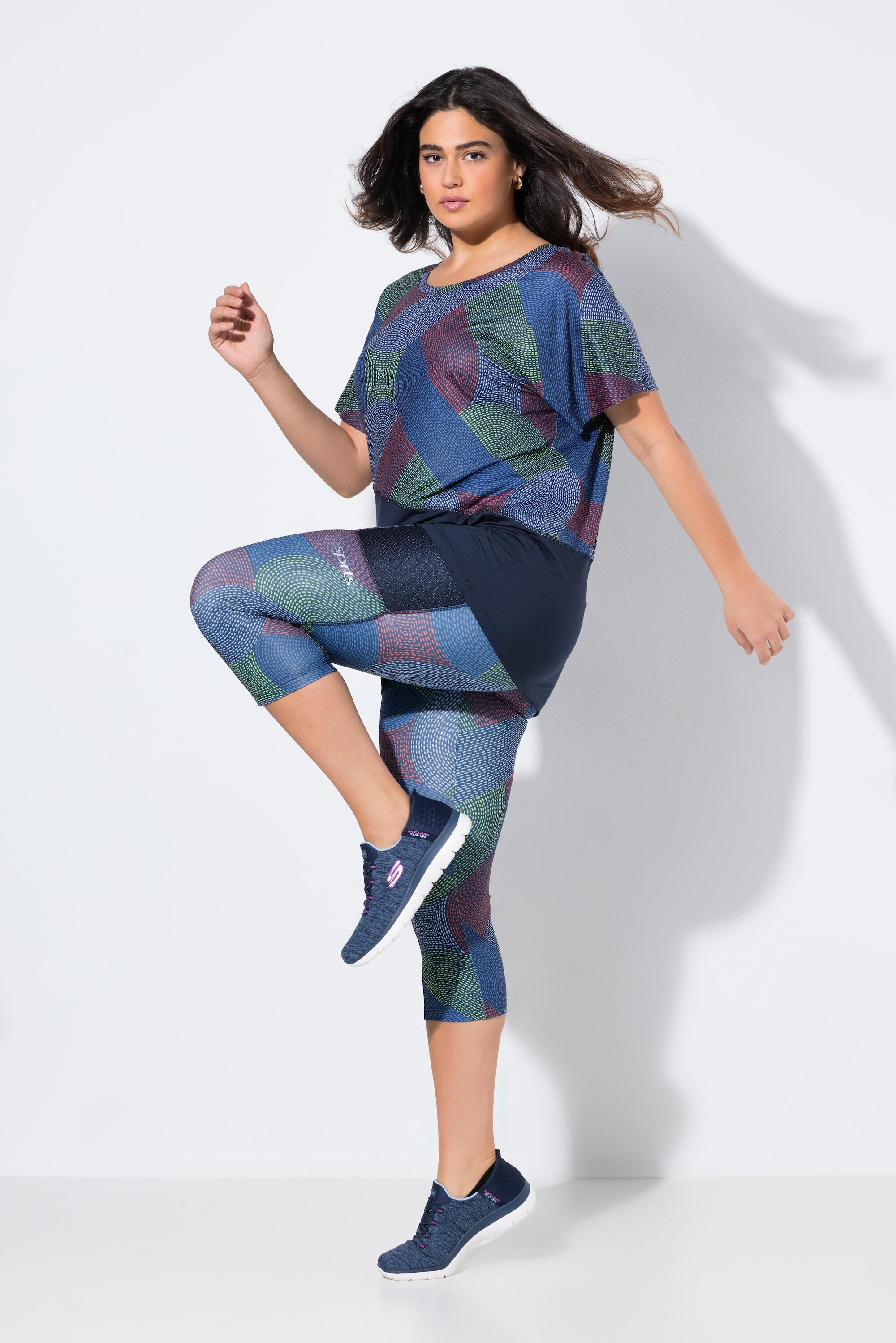 Femme Legging de sport 3/4. Matière recyclée. Séchage rapide 6/7