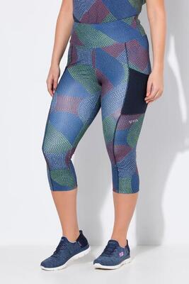 Dames functionele 3/4-legging sneldrogend gerecycled