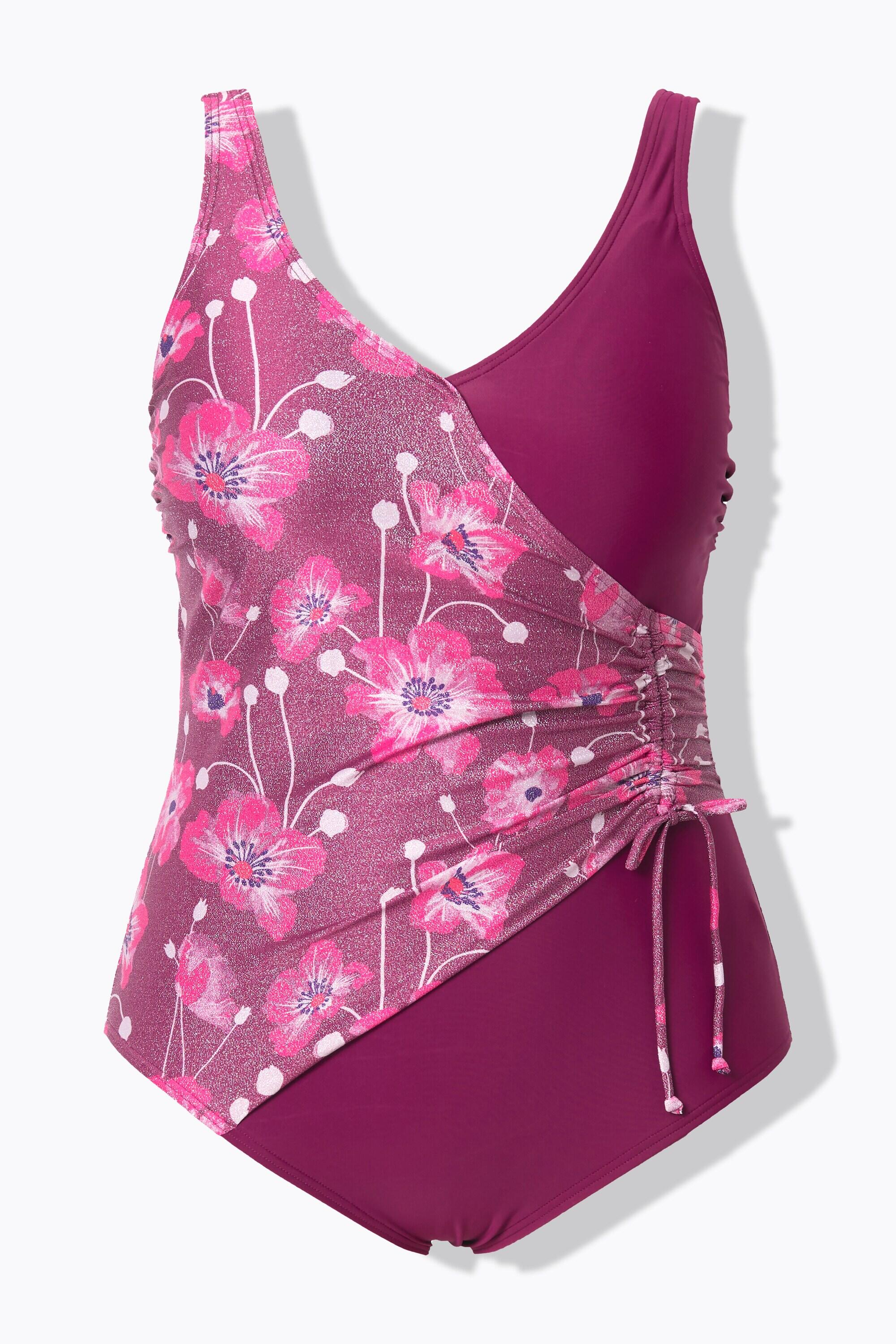 Femme Maillot de bain à bonnets souples décolleté esprit cache-cœur 7/7