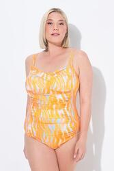 Femme Maillot de bain à bonnets souples. Buste drapé. Bretelles