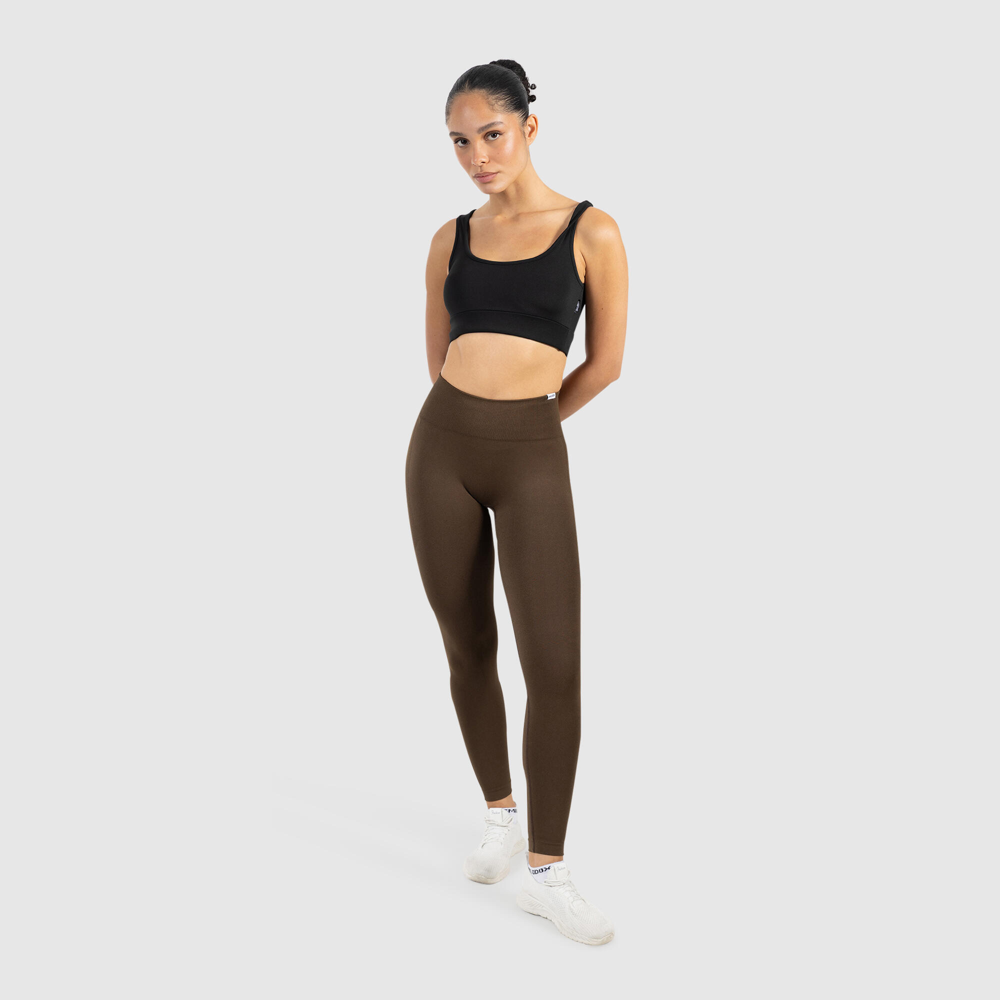 Damen Leggings Alira Braun 3/5