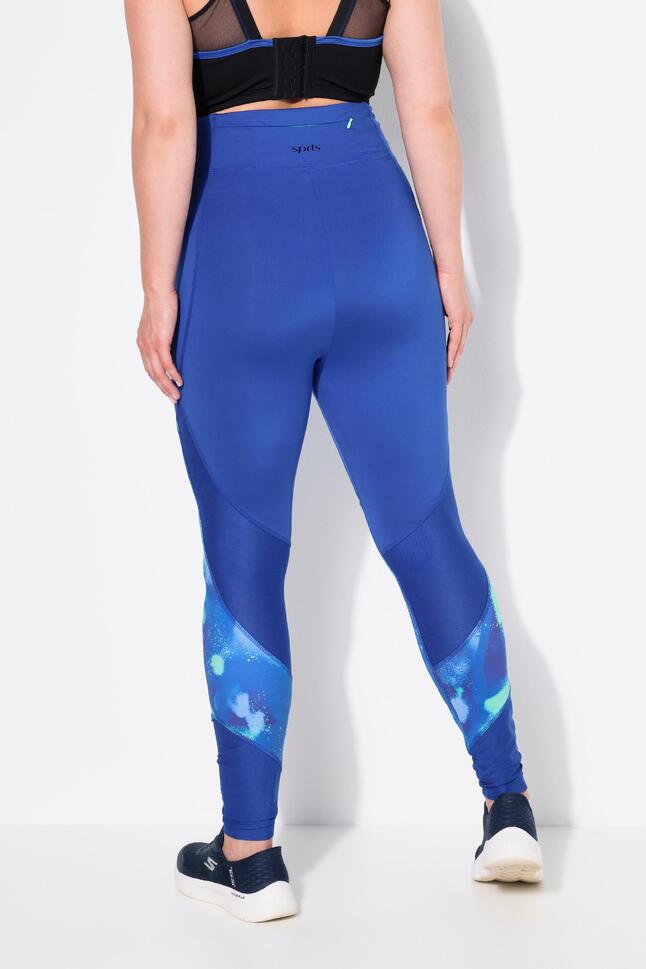 Damskie Sportowe legginsy szybkoschnące wysoki stan kieszeń na zamek