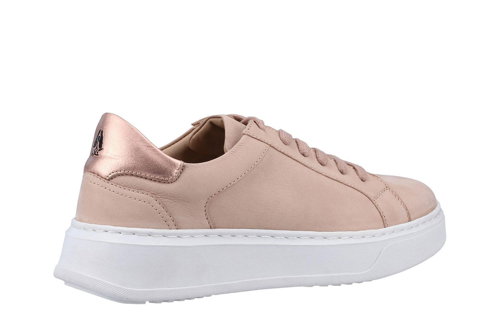 Hush Puppies Camille Leather Womens Trainers 3/5
