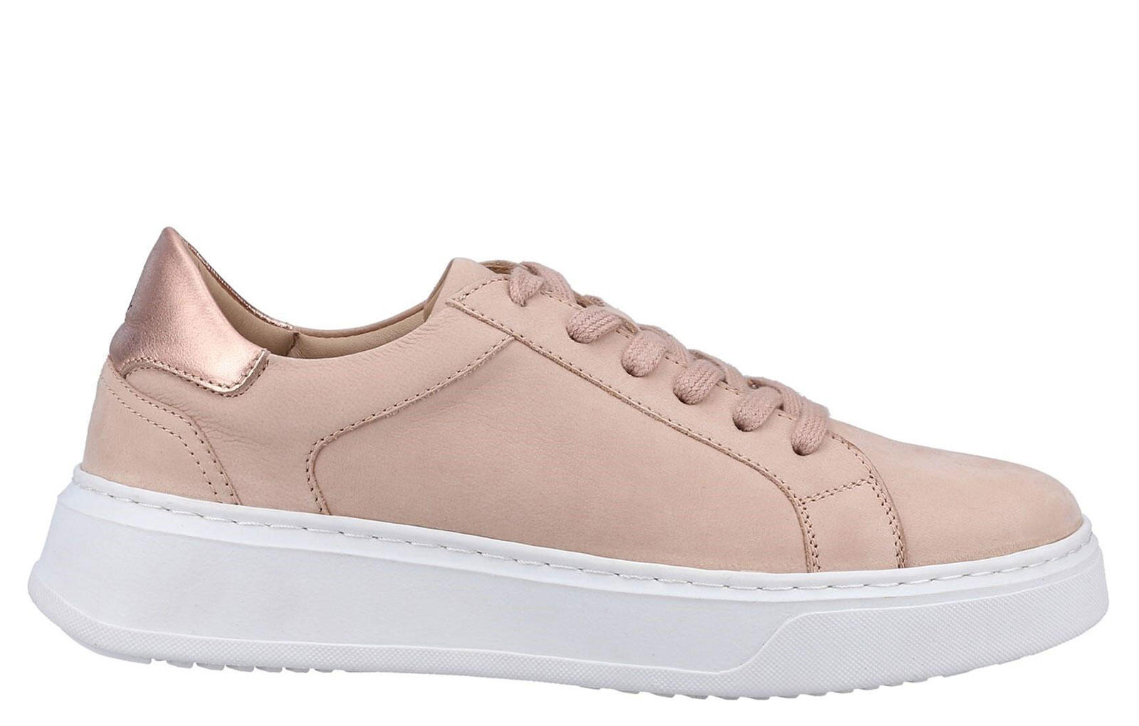 Hush Puppies Camille Leather Womens Trainers 1/5