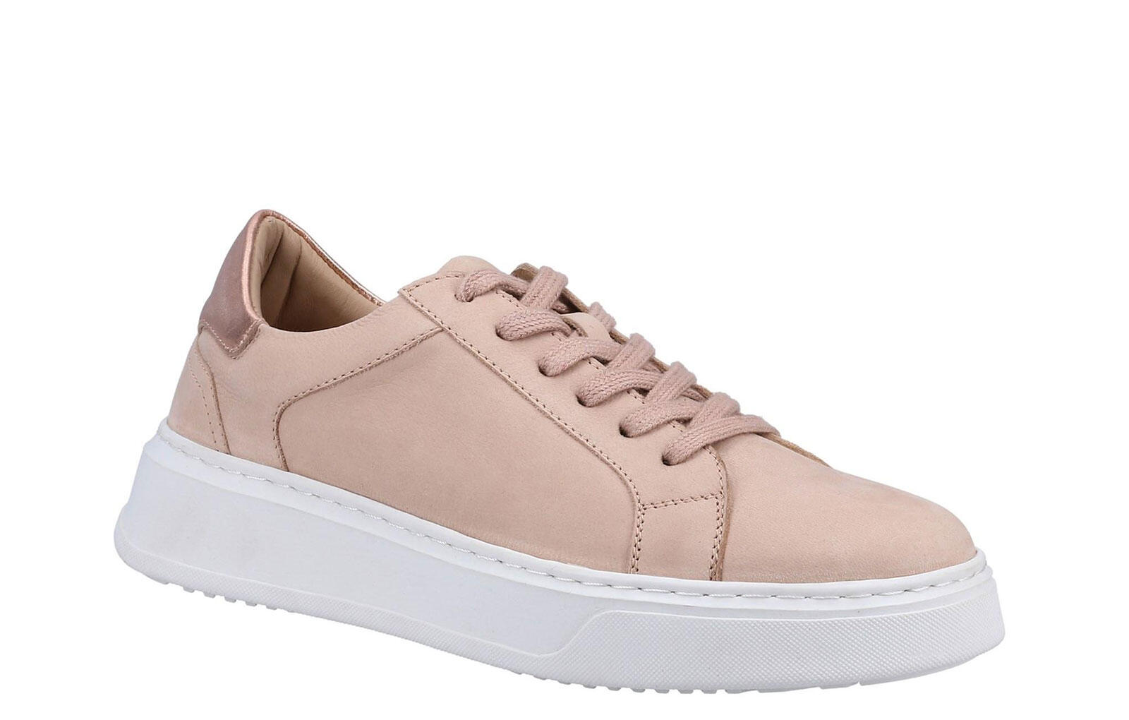 Hush Puppies Camille Leather Womens Trainers 2/5