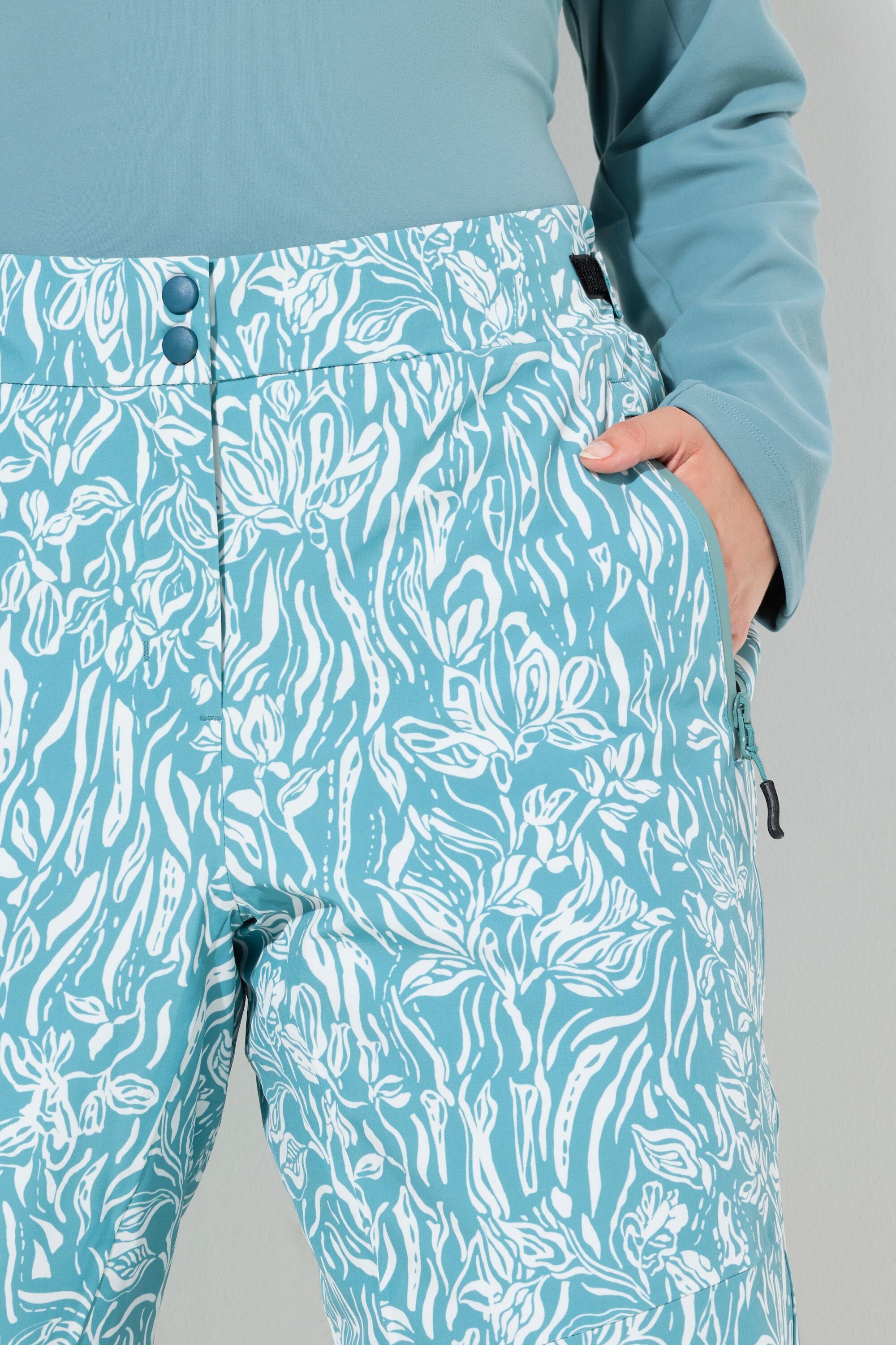 Femme Pantalon de ski imperméable genoux préformés et bande à scratch 3/7