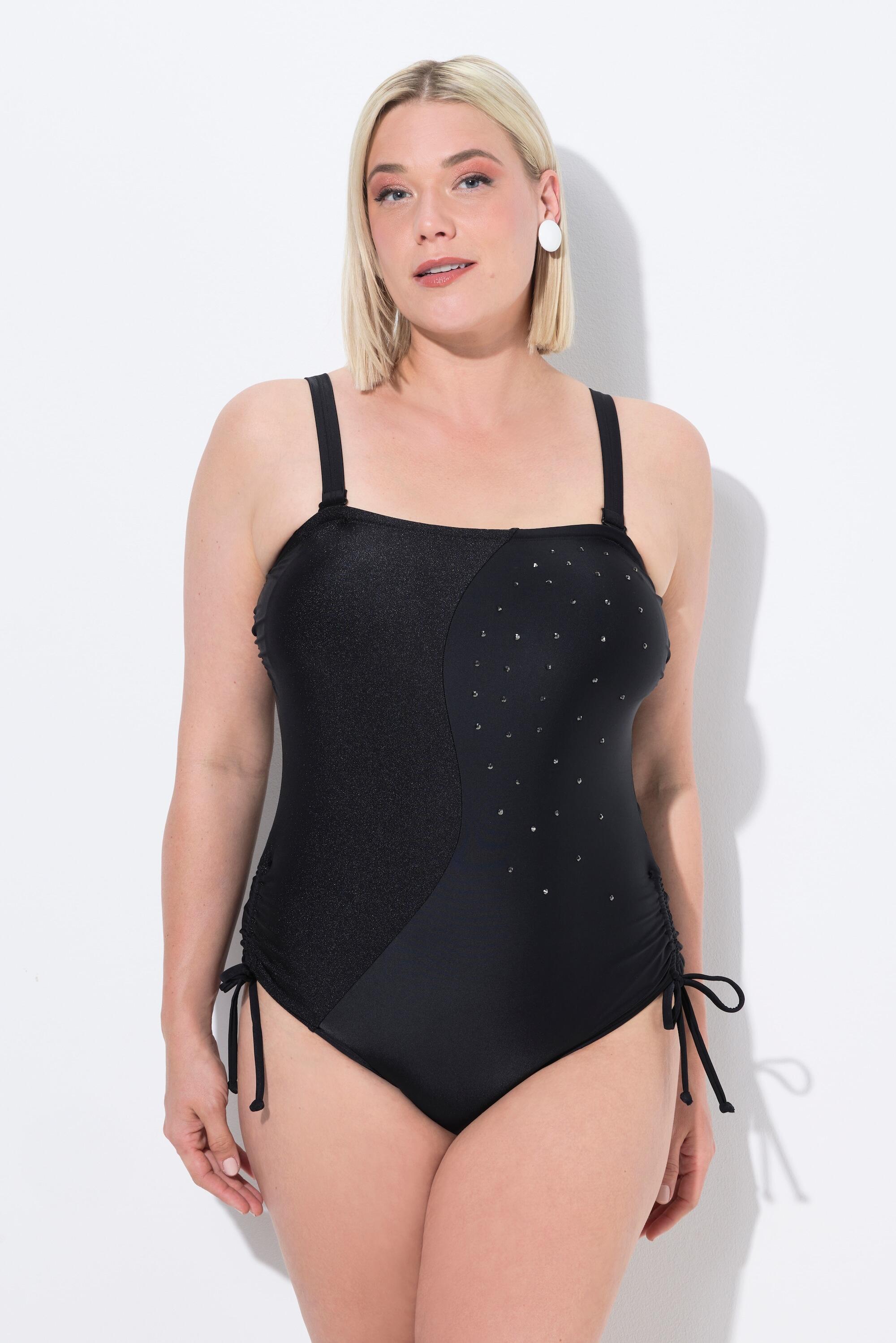 ULLA POPKEN Costume da bagno donna con coppe morbide e spalline rimovibili
