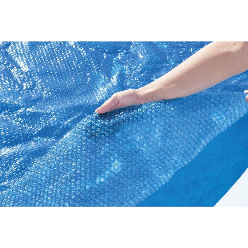 Prelata solarapiscina 305 cm, rotunda, albastra, 290 cm, Bestway FlowClear 