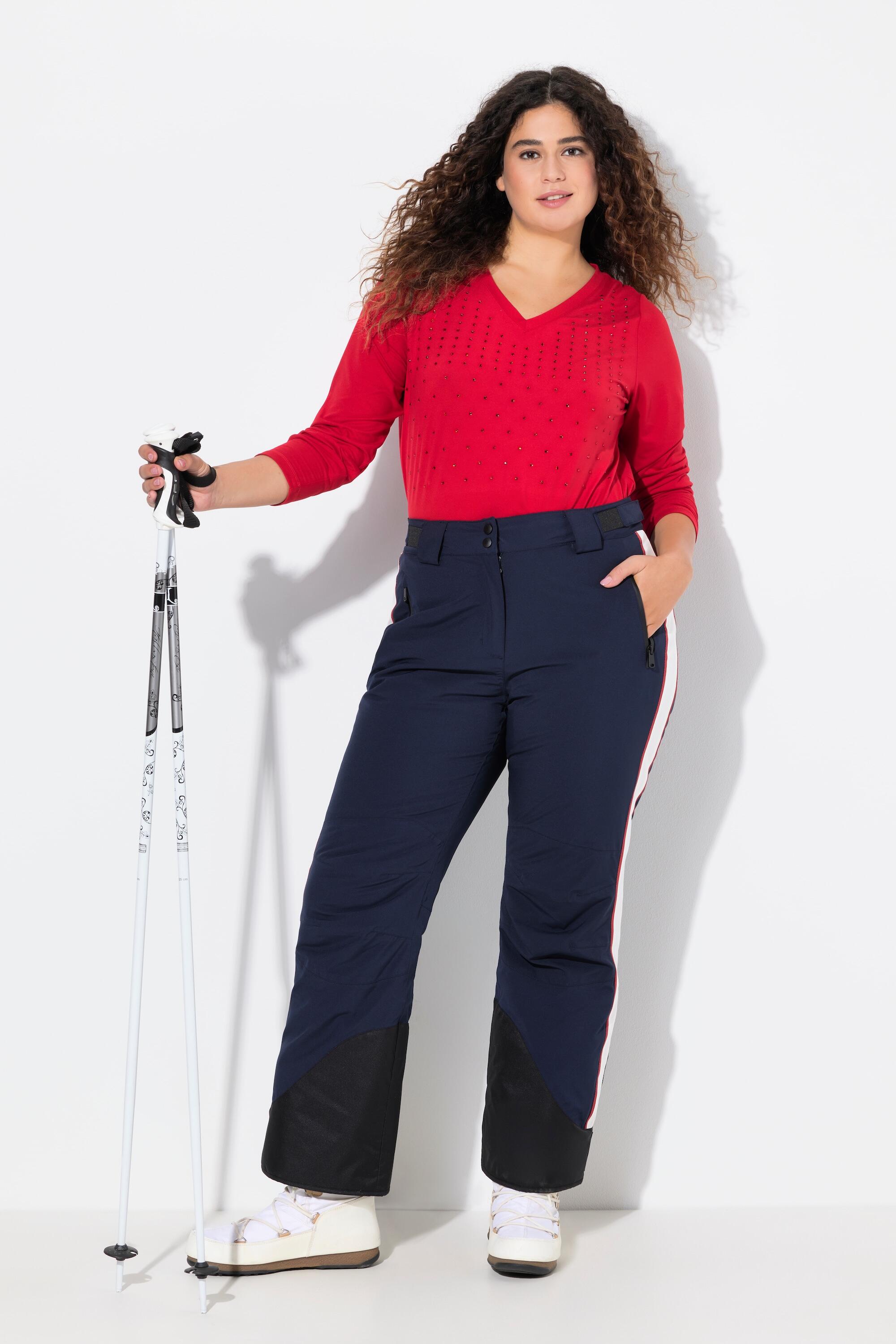 Femme Pantalon technique étanche avec jupe pare-neige et poches zippées 6/7