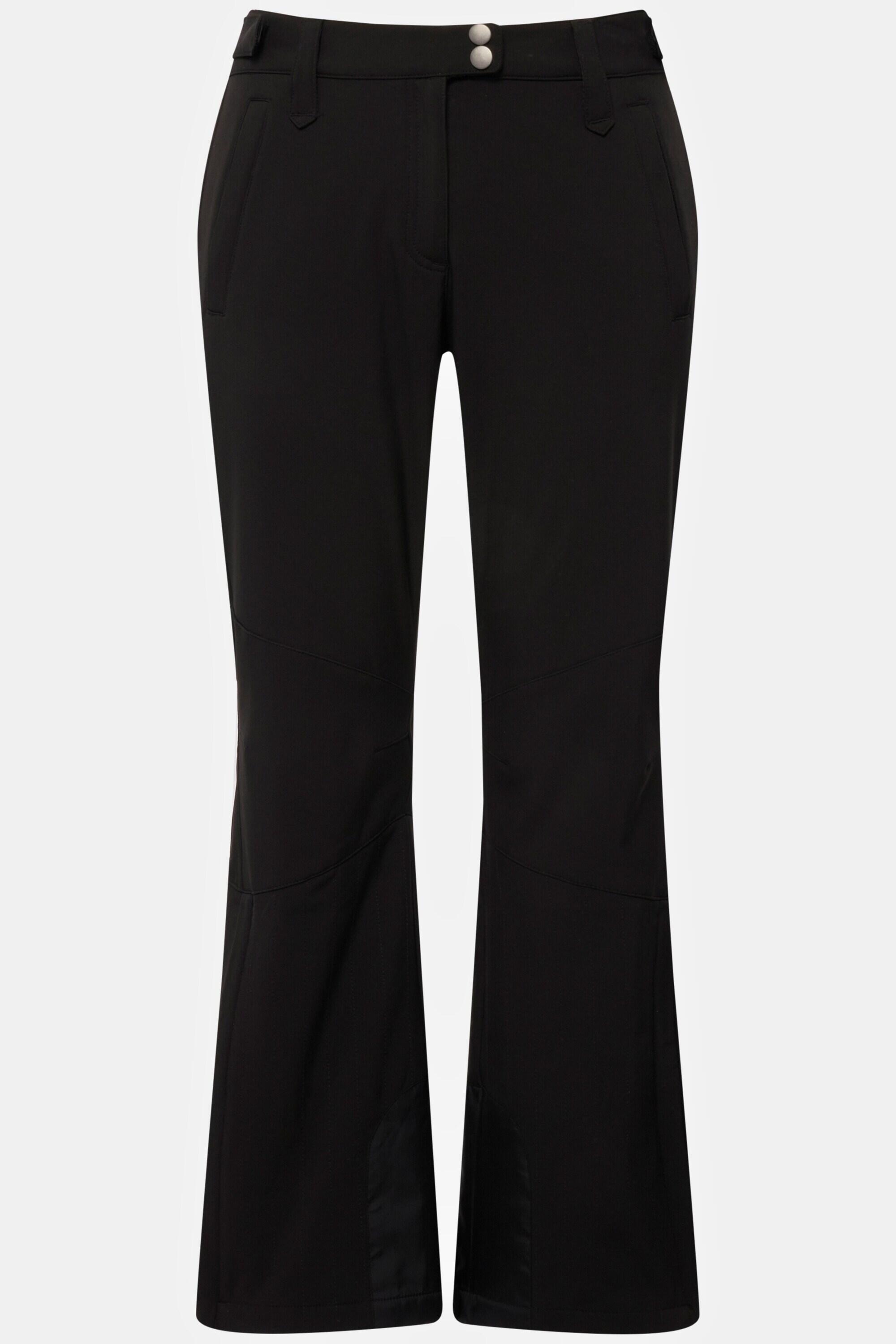 Femme Pantalon Softshell déperlant avec fermeture à scratch et pare-neige 5/5