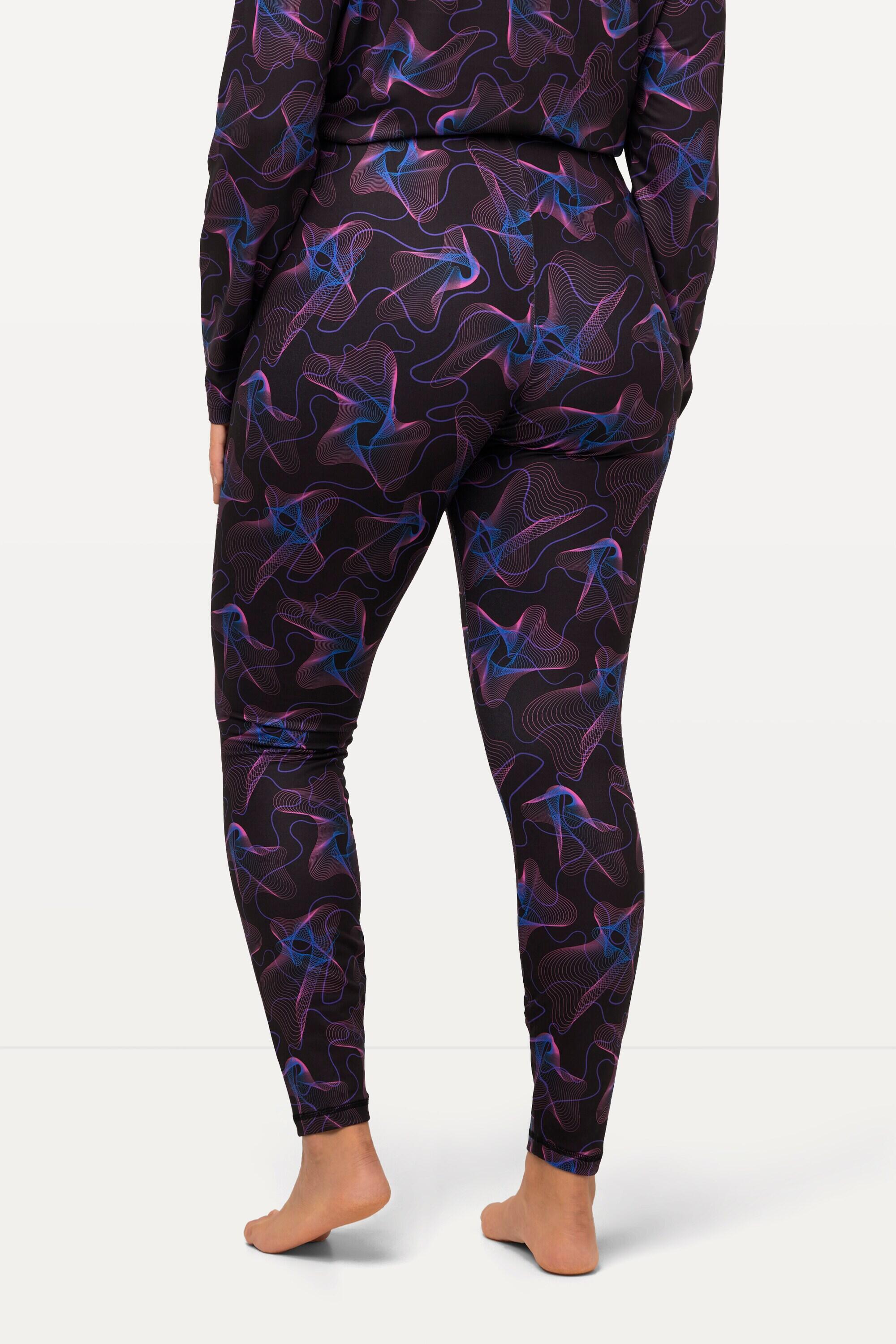 Femme Legging technique à séchage rapide matière recyclée et motif ondulé 2/5