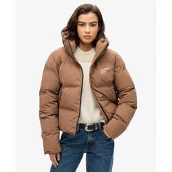 Veste matelassée à capuche ample