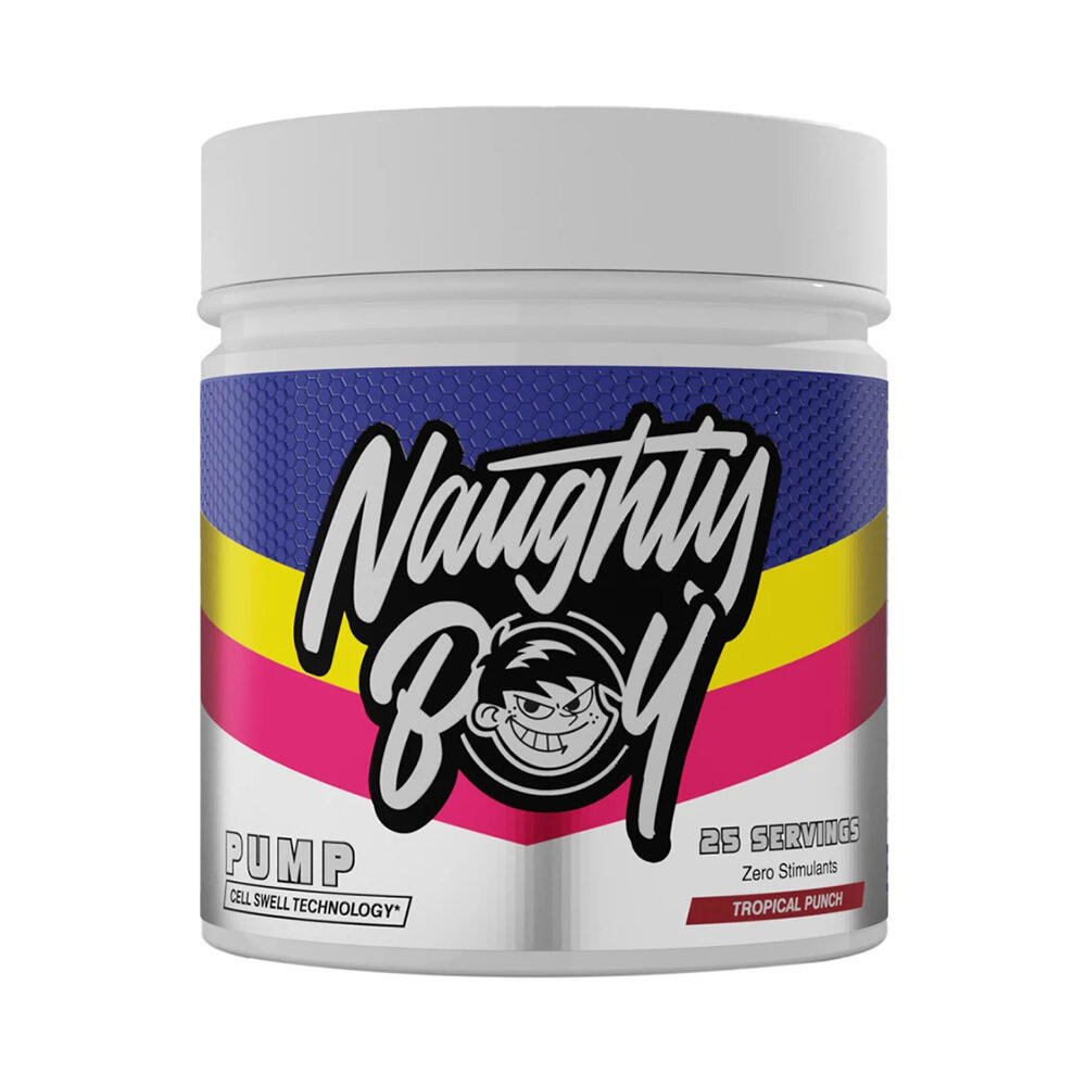 NAUGHTY BOY Pre-workout - Pomp Stoute Jongen (400g) - Tropical Punch