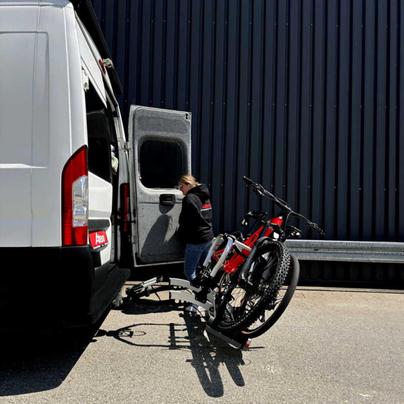 Porte-vélos Atera Strada Evo RV pour 2 vélos extensible à 3 3/5