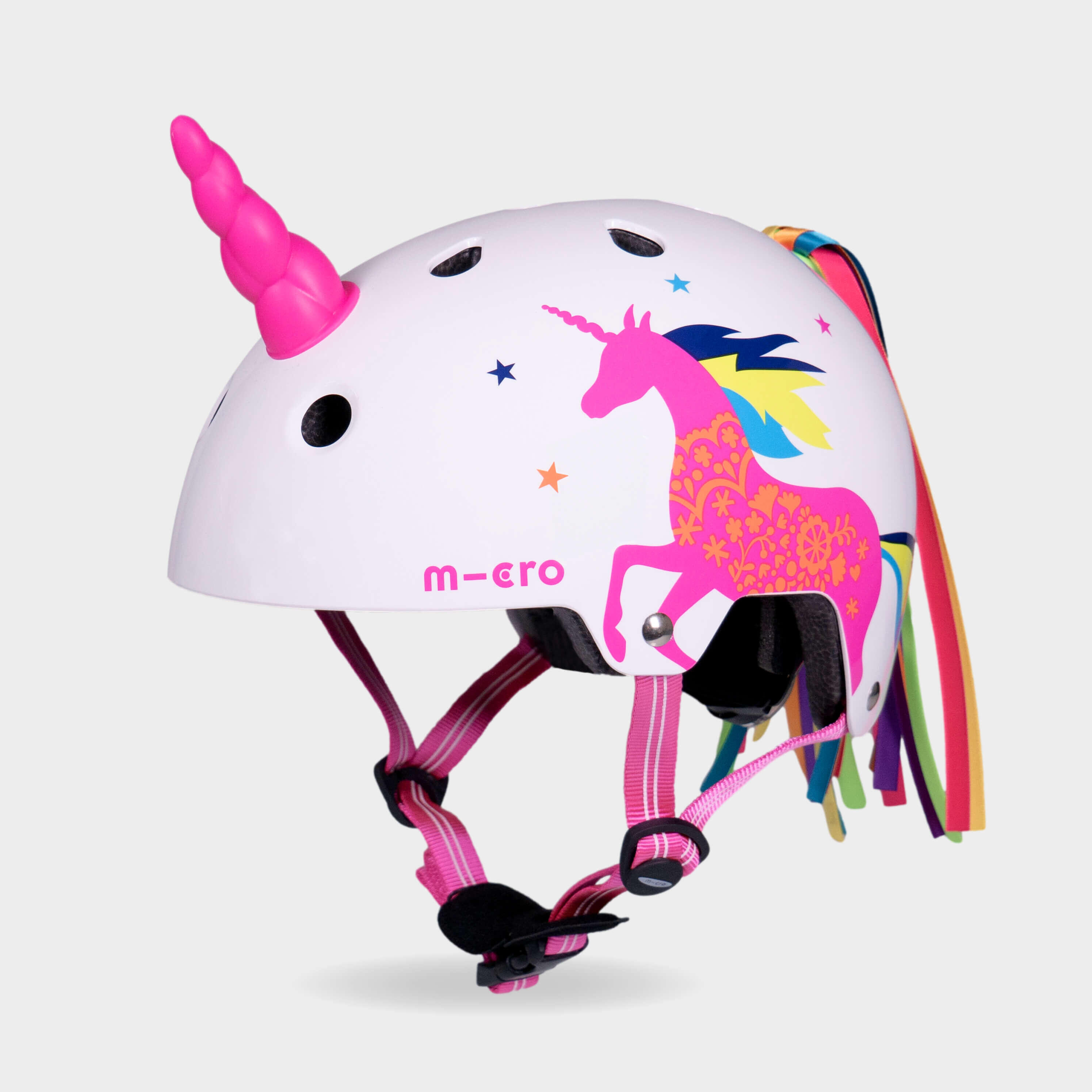 MICRO 3D Printed Helmet: Unicorn