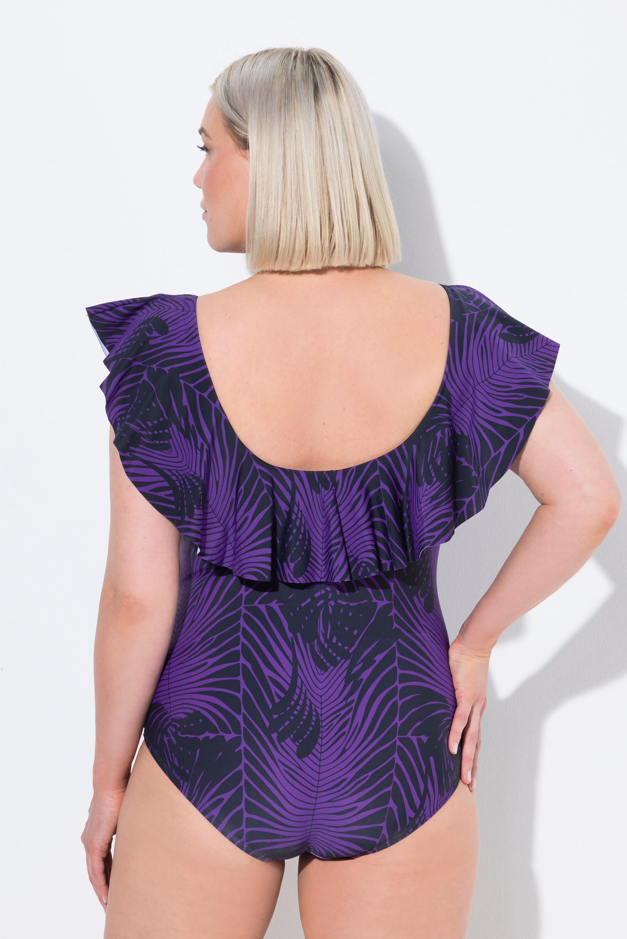 Femme Maillot de bain à bonnets souples. Imprimé peau de serpent. 2/7