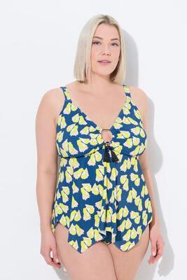 Dames tankini zachte cups verstelbare bandjes gerecycled