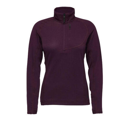 Fleece für Frauen Black Diamond Coefficient LT QZ