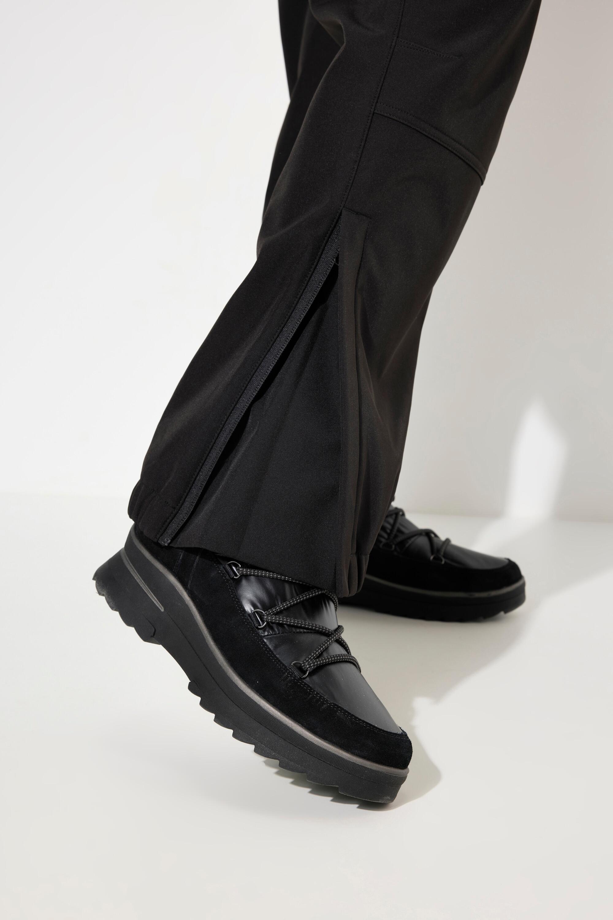 Femme Pantalon Softshell déperlant avec doublure en polaire et genoux préformés 3/5
