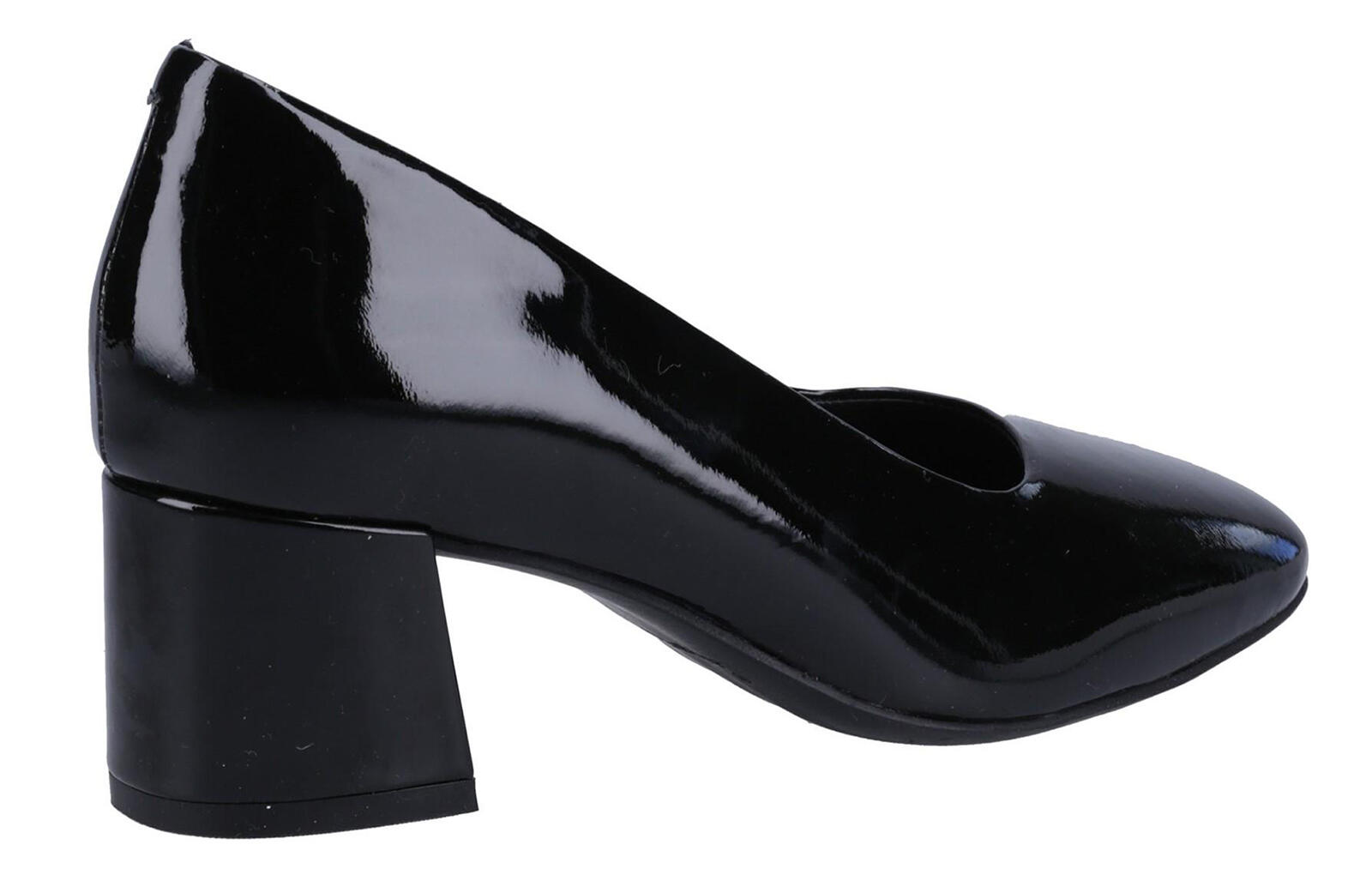 Hush Puppies Alicia Leather Womens Shoes 3/4