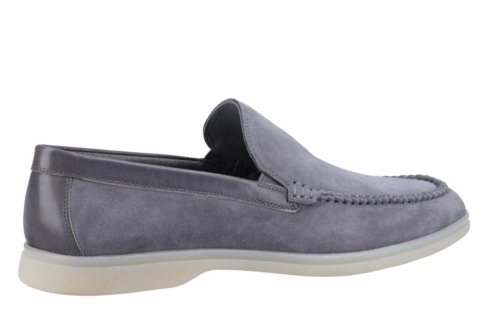 Hush Puppies Leon Leather Mens Shoes 3/4