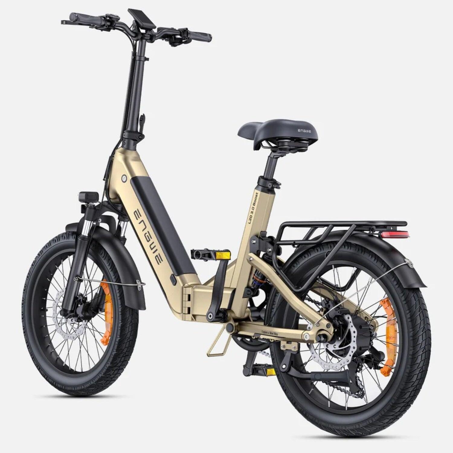 Bicicleta eléctrica ENGWE L20 3.0Boost - 250W 48V13.5Ah TÜV certificado - Oro 3/5