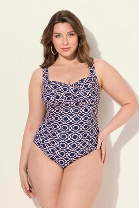 Femme Maillot de bain à bonnets souples. Effet drapé. Matière recyclée.