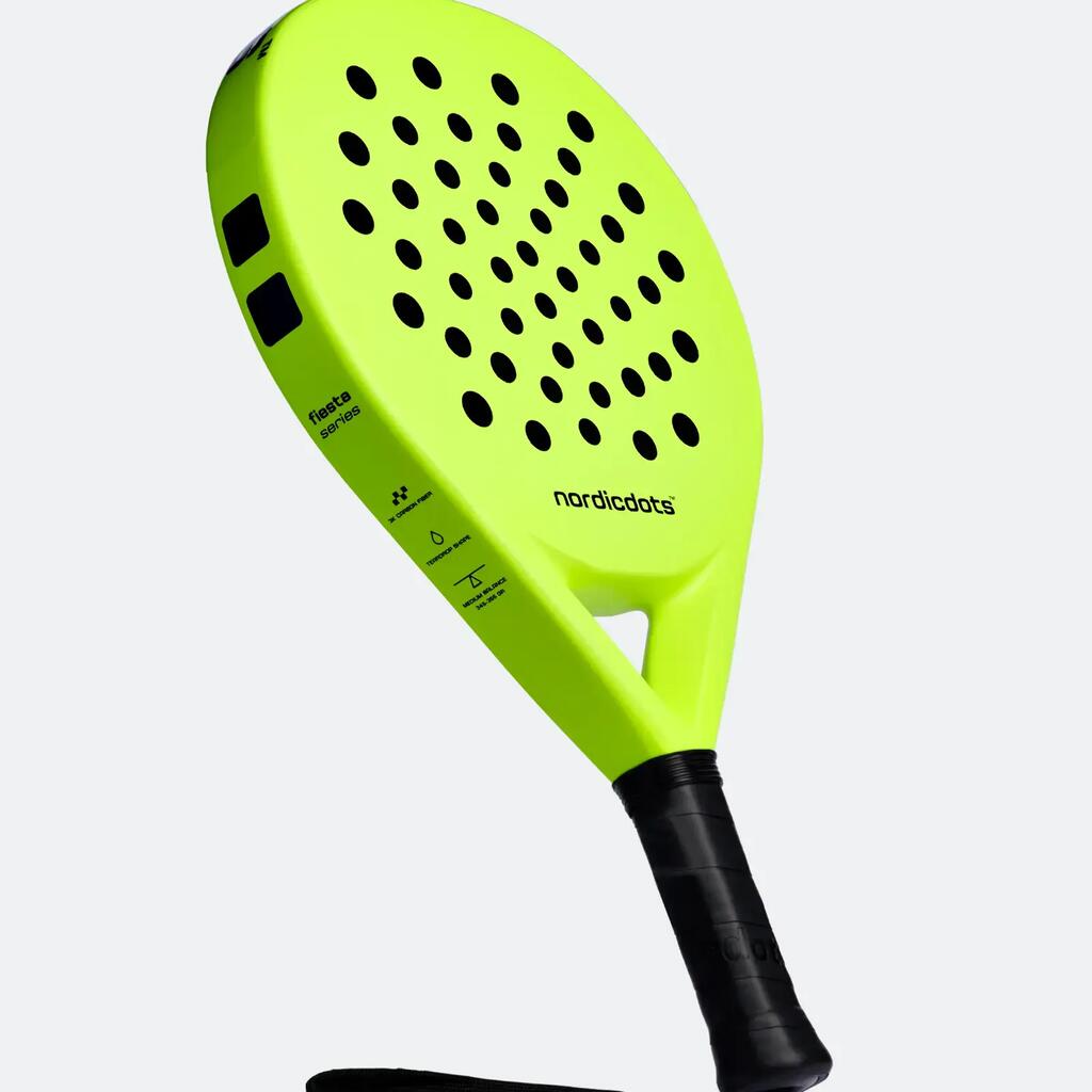 Padel Racket Fiesta Series - Sunny Lime