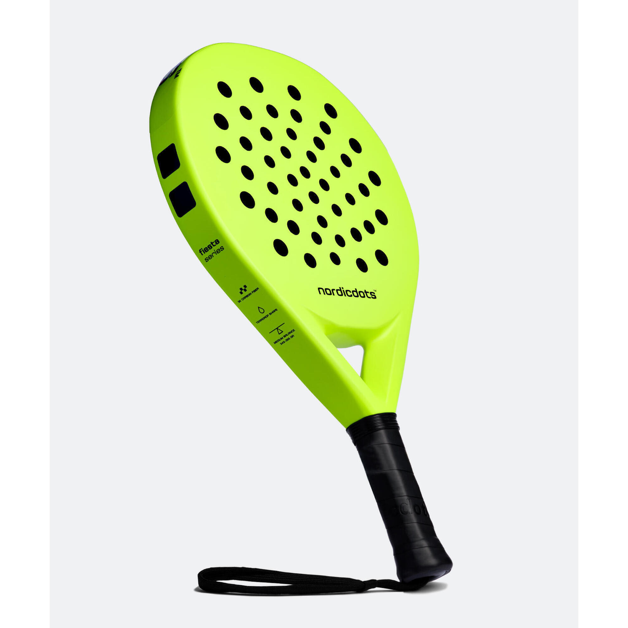 NORDICDOTS Raketa na padel pro dospělé – řada Fiesta