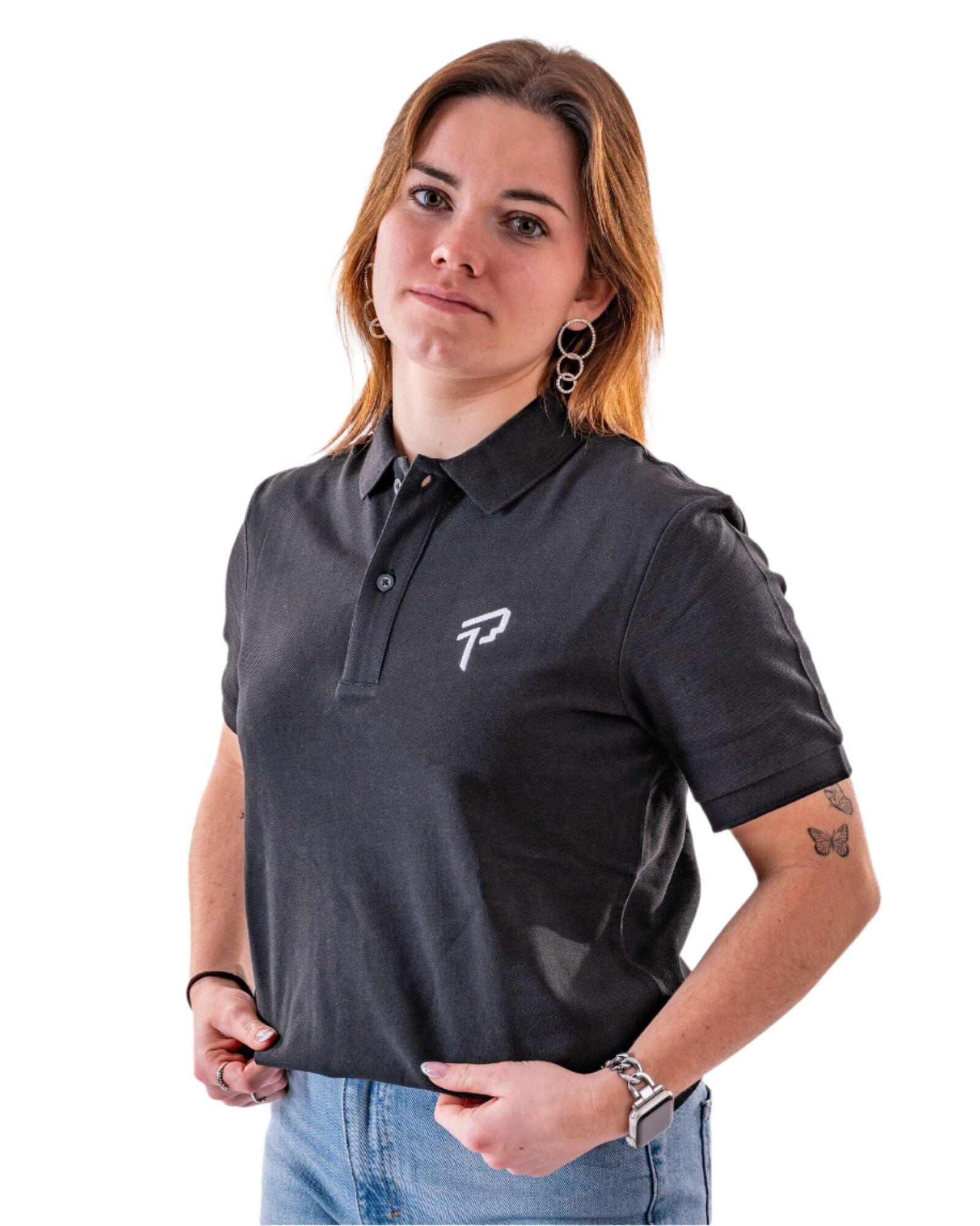 Everyday Polo - Black 3/4