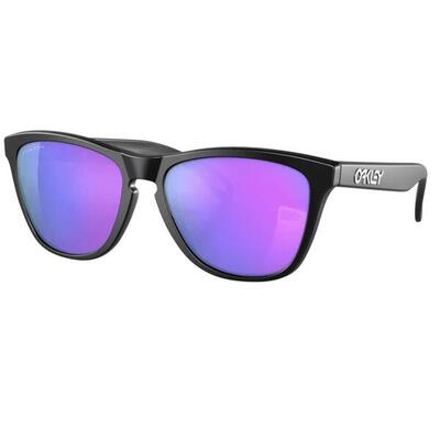 OCCHIALI OAKLEY FROGSKINS MATTE BLACK LENTE PRIZM VIOLET