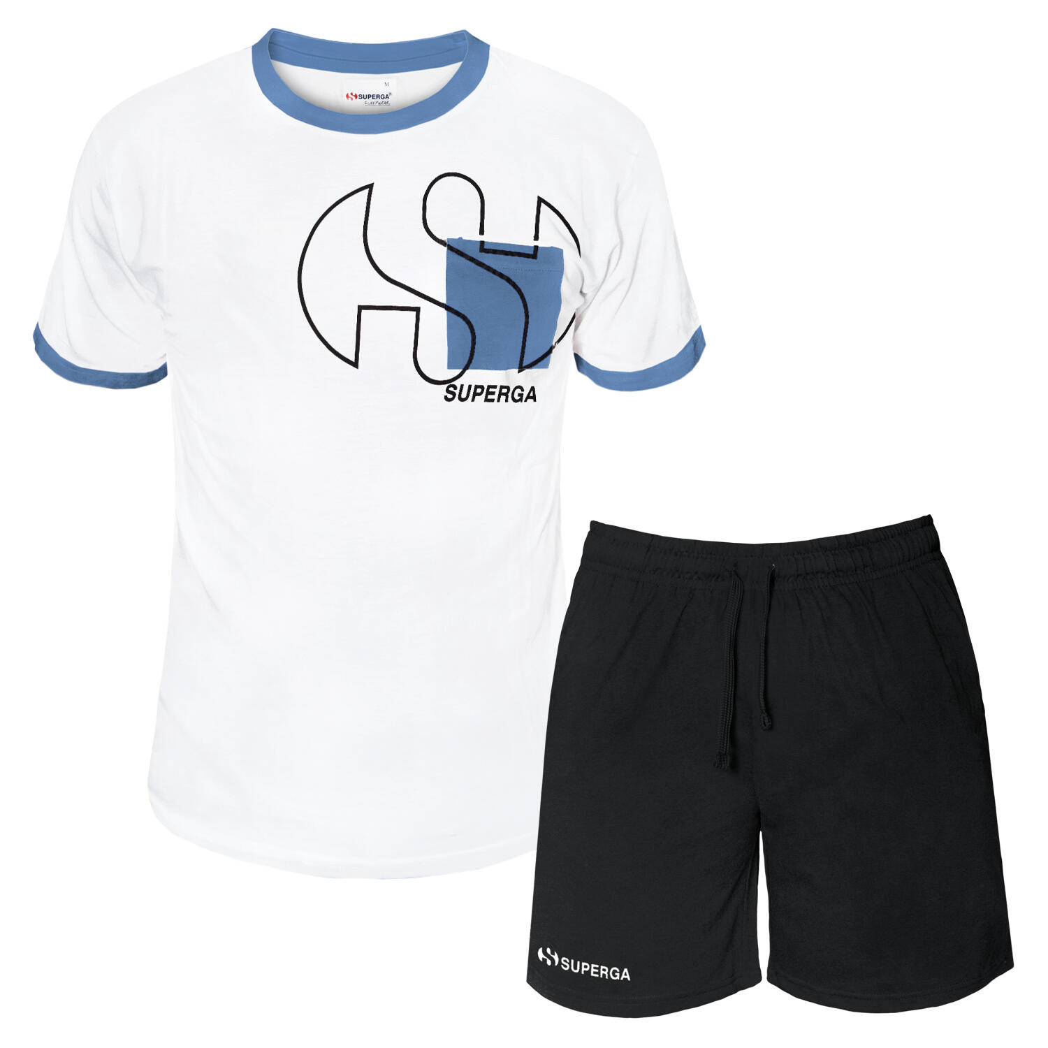 SUPERGA Completo Uomo SUPERGA Corto Cotone Jersey