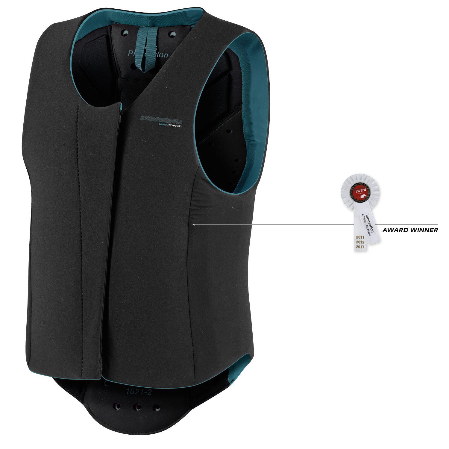 KOMPERDELL Komperdell Junior Champion Back Protector Ballistic Pro Blauw