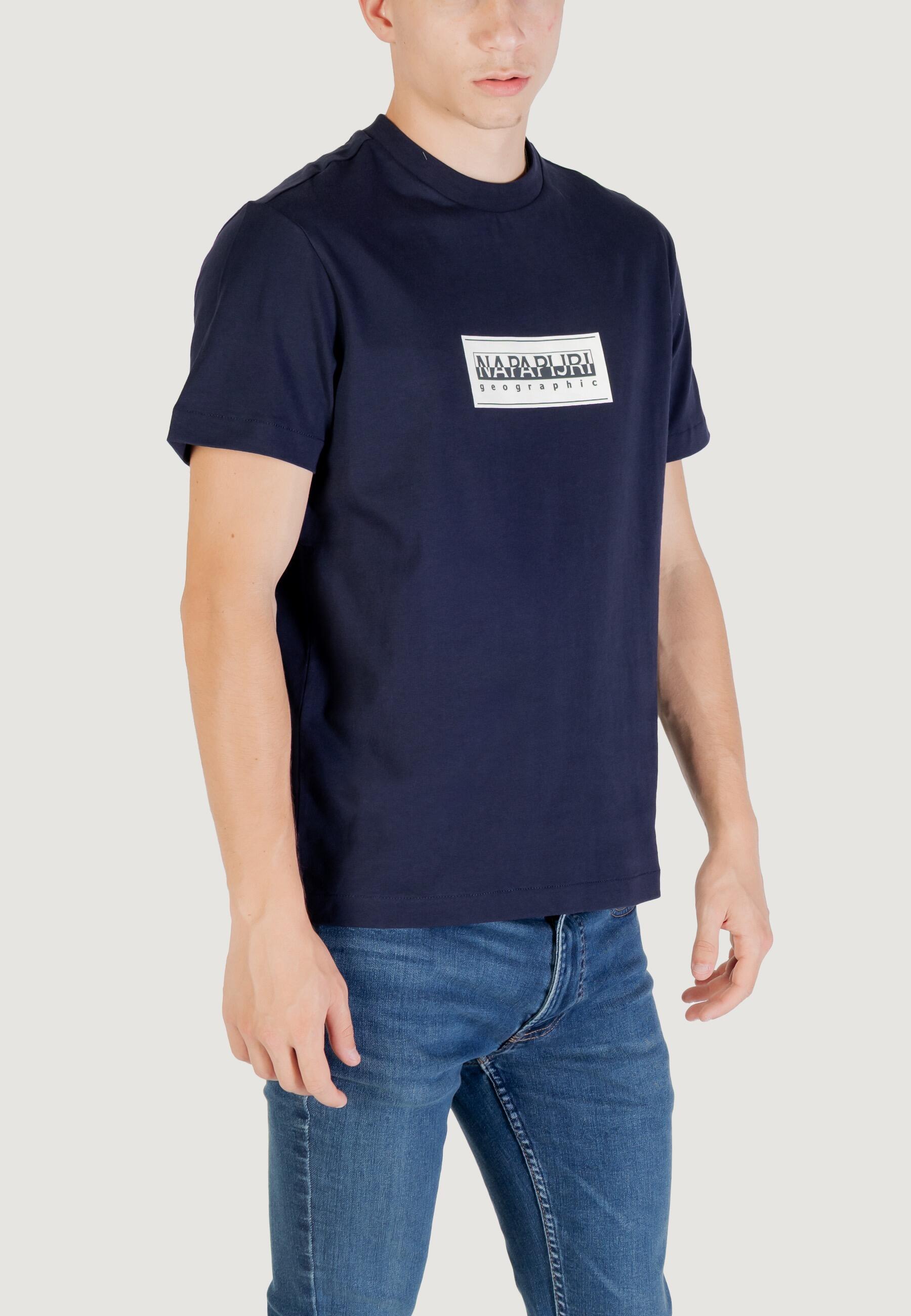 Camiseta crop-top S-BOX LOGO SS HOMBRE 3/4