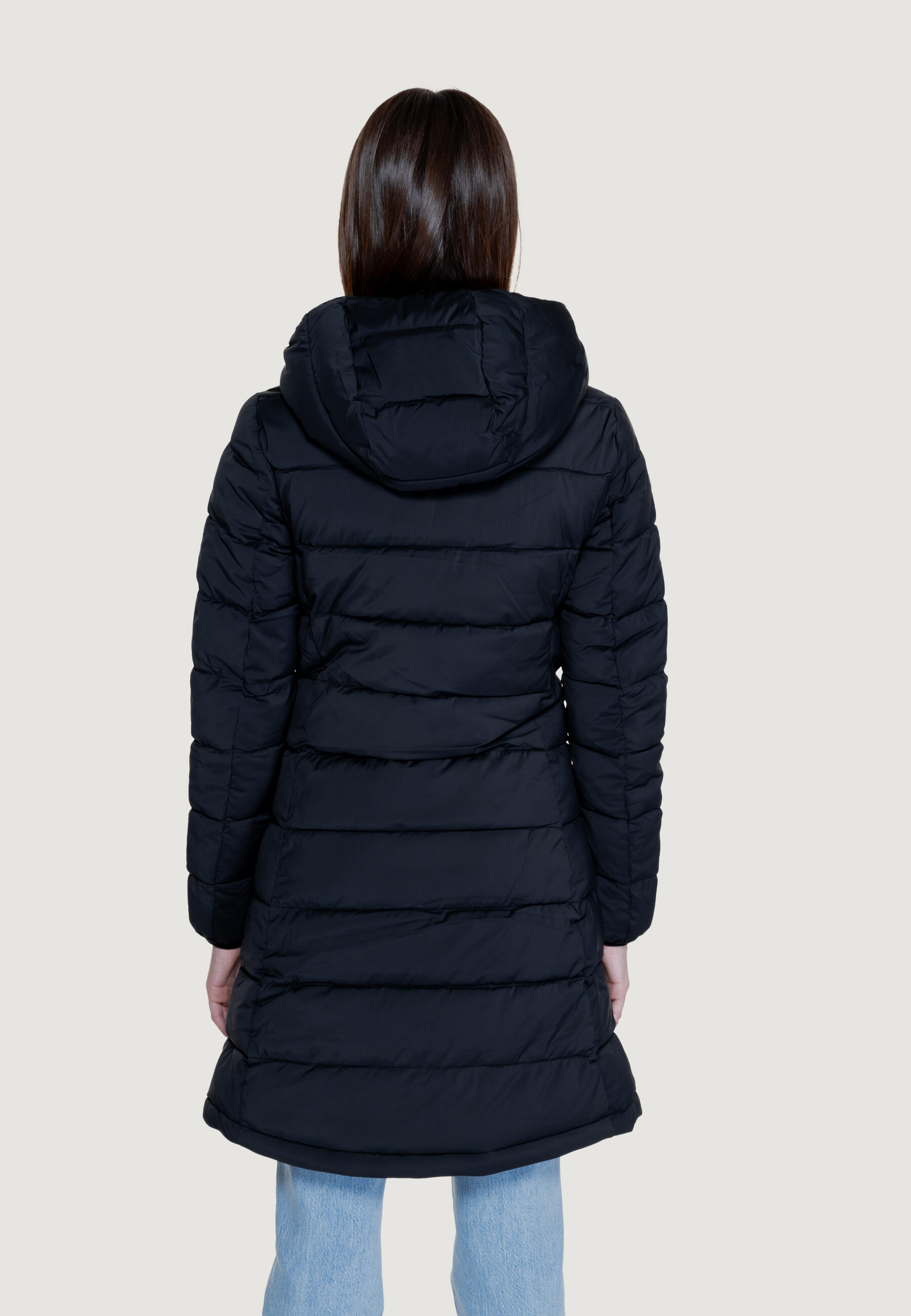 Giubbotti e Cappotti Donna NEW ALETA LONG PUFFER Nero 2/5