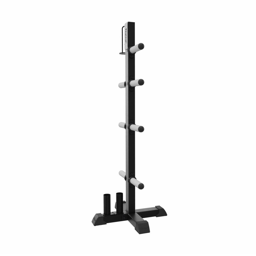 tiguar Gewichtsscheibenständer – 66×66×166 cm, für Scheiben & Stangen 2/2