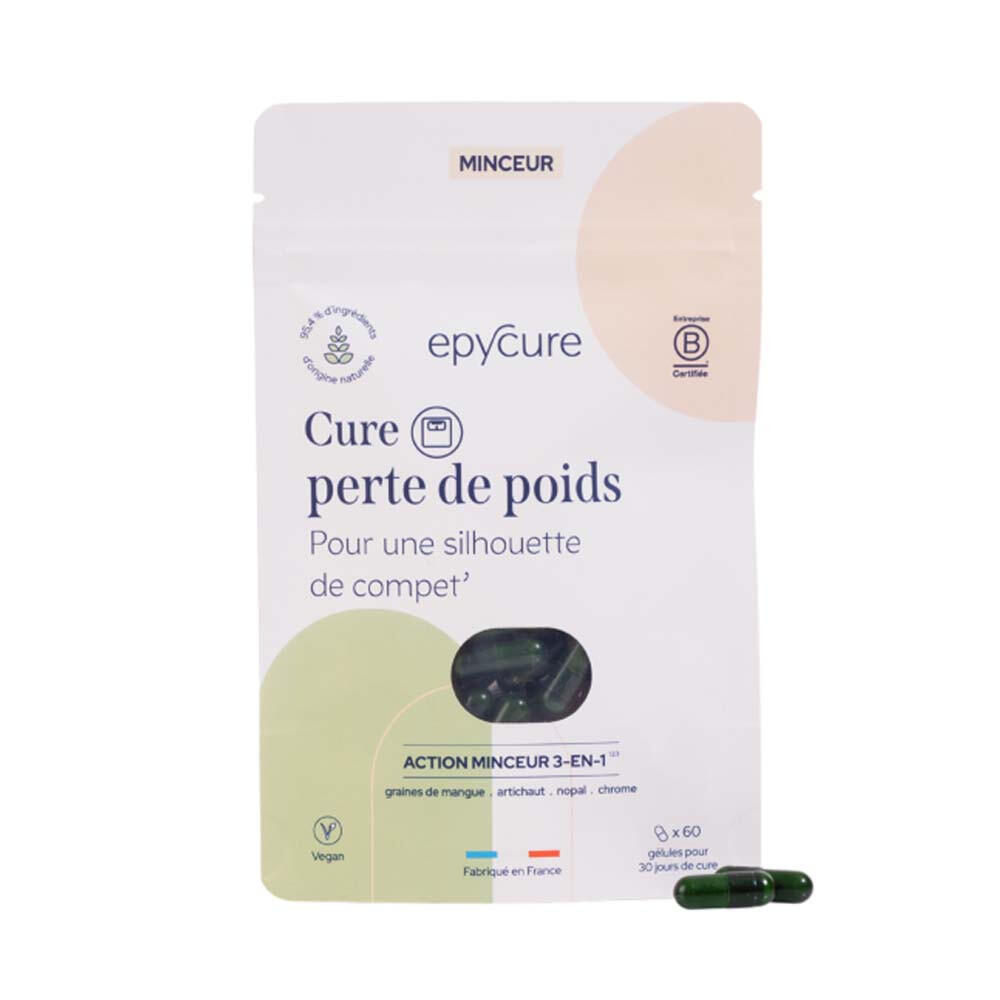 EPYCURE Vetvoelers - Gewichtsverlieskuur (60caps)