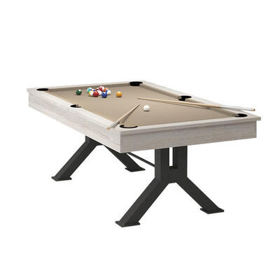 John west pooltafel nashville 7ft met leistenen blad incl. afdekplaat