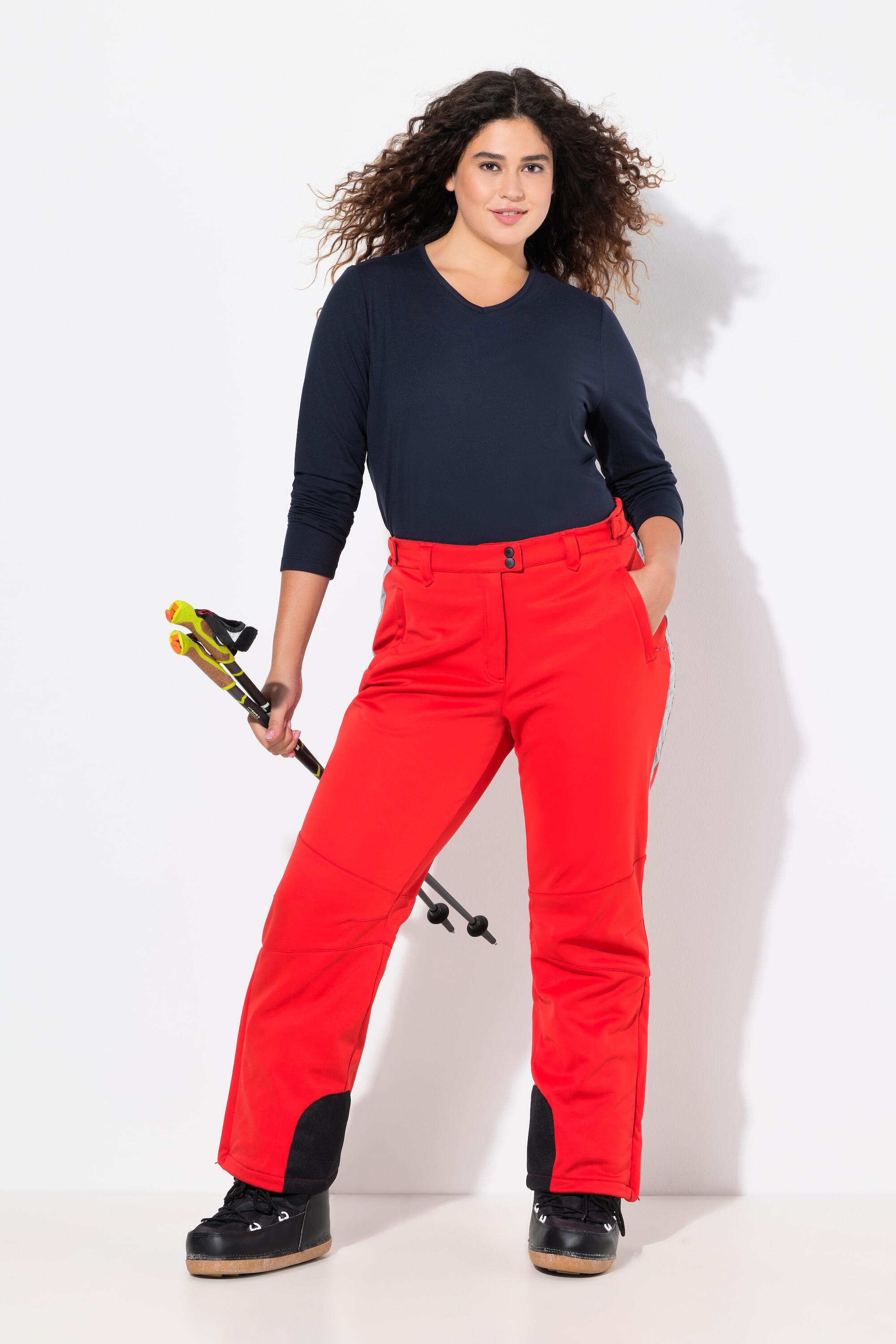 Femme Pantalon en softshell étanche avec jupe pare-neige et poches zippées 6/7