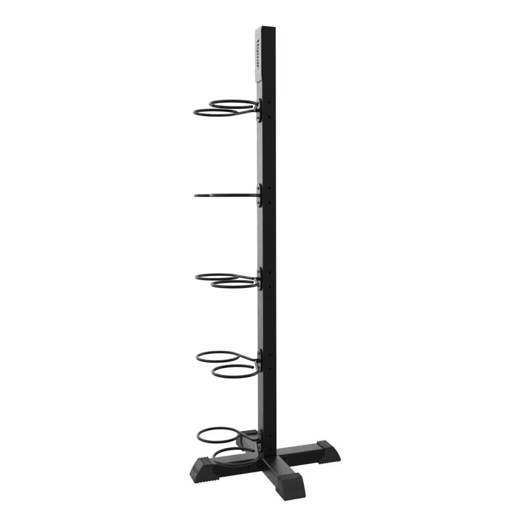 tiguar Ballständer – 66×66×186 cm, für 10 Medizin- & Slam-Balls, stabil 3/3