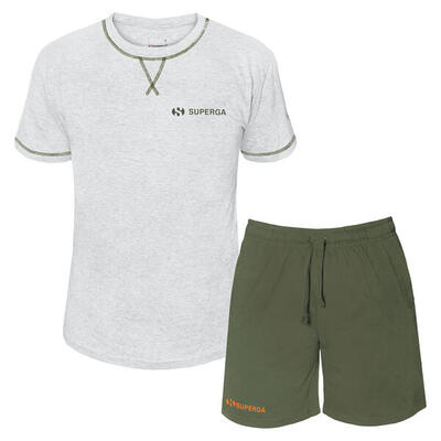 Completo Uomo SUPERGA Corto Cotone Jersey