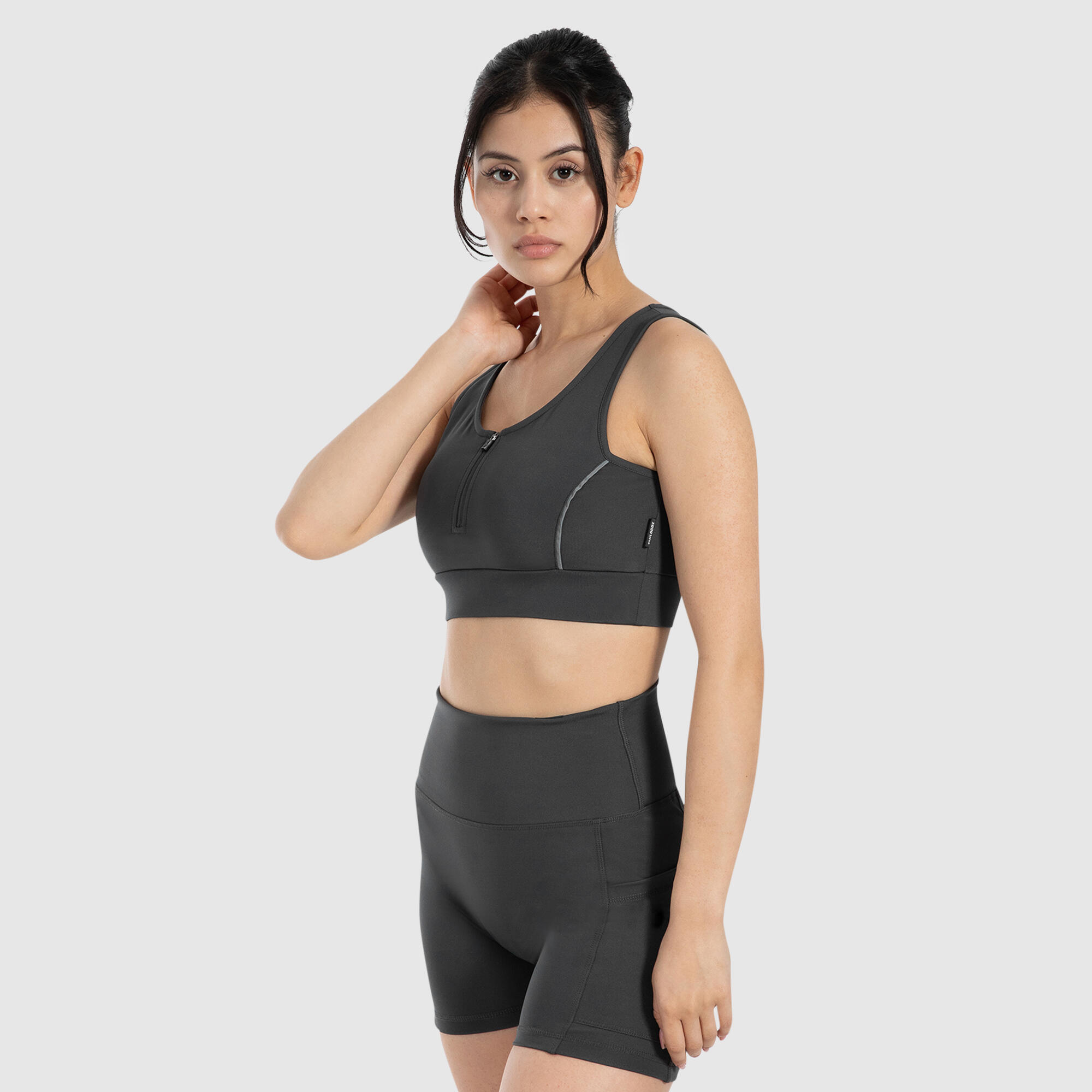 Damen Sport BH Kathi Anthrazit 2/5