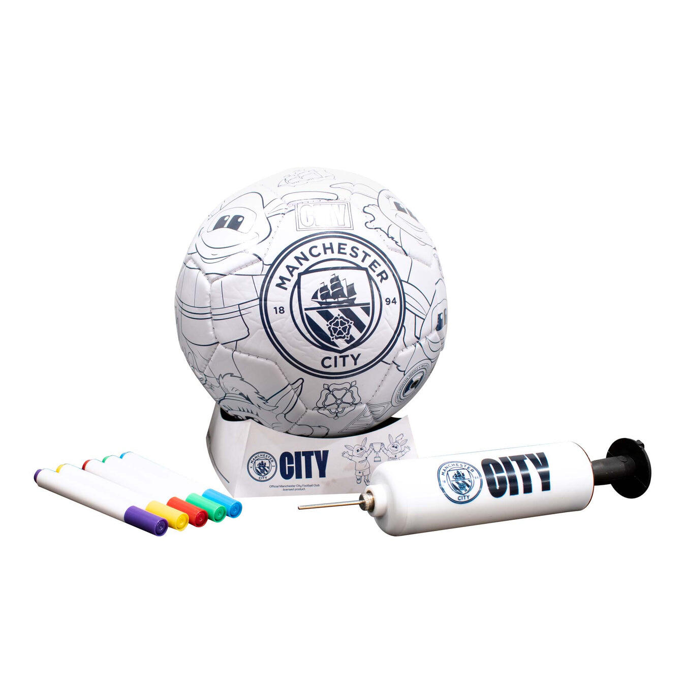 HY-PRO Manchester City Mini Colour In Customisable Football