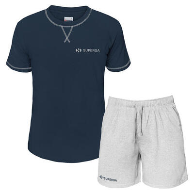 Completo Uomo SUPERGA Corto Cotone Jersey