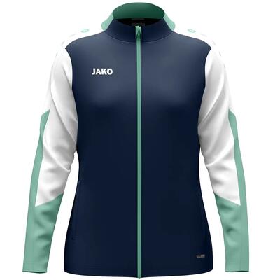 Jas - dames - dynamic - gerecycled polyester - marine/wit/munt