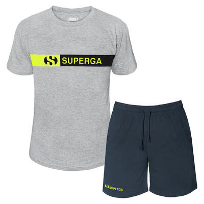 Completo Uomo SUPERGA Corto Cotone Jersey