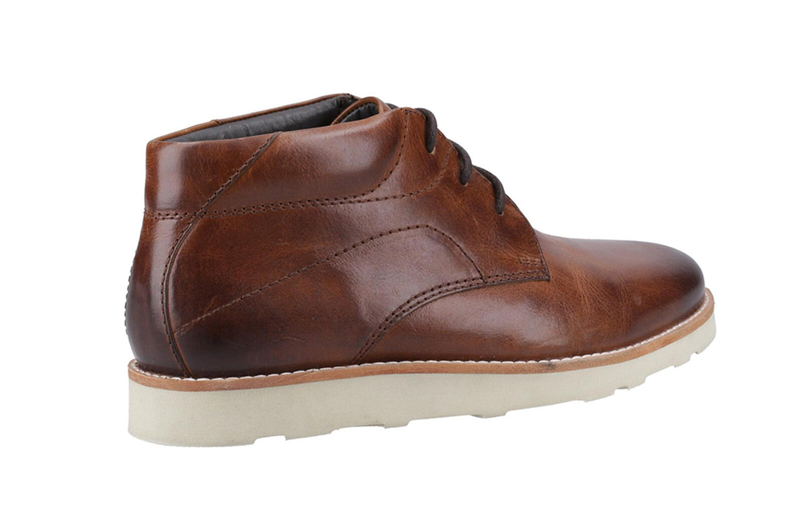 Hush Puppies Kennedy Leather Memory Foam Mens Boots 3/5