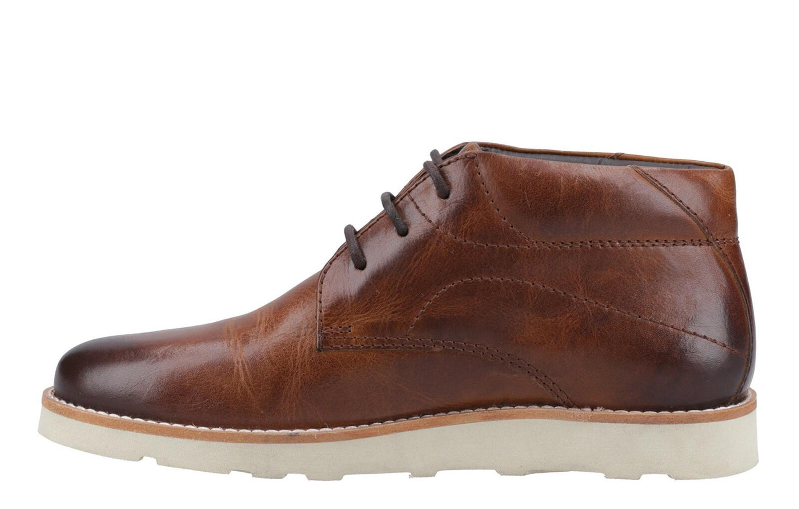 Hush Puppies Kennedy Leather Memory Foam Mens Boots 5/5